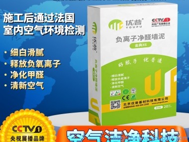 优普金典X6型负离子净醛墙泥